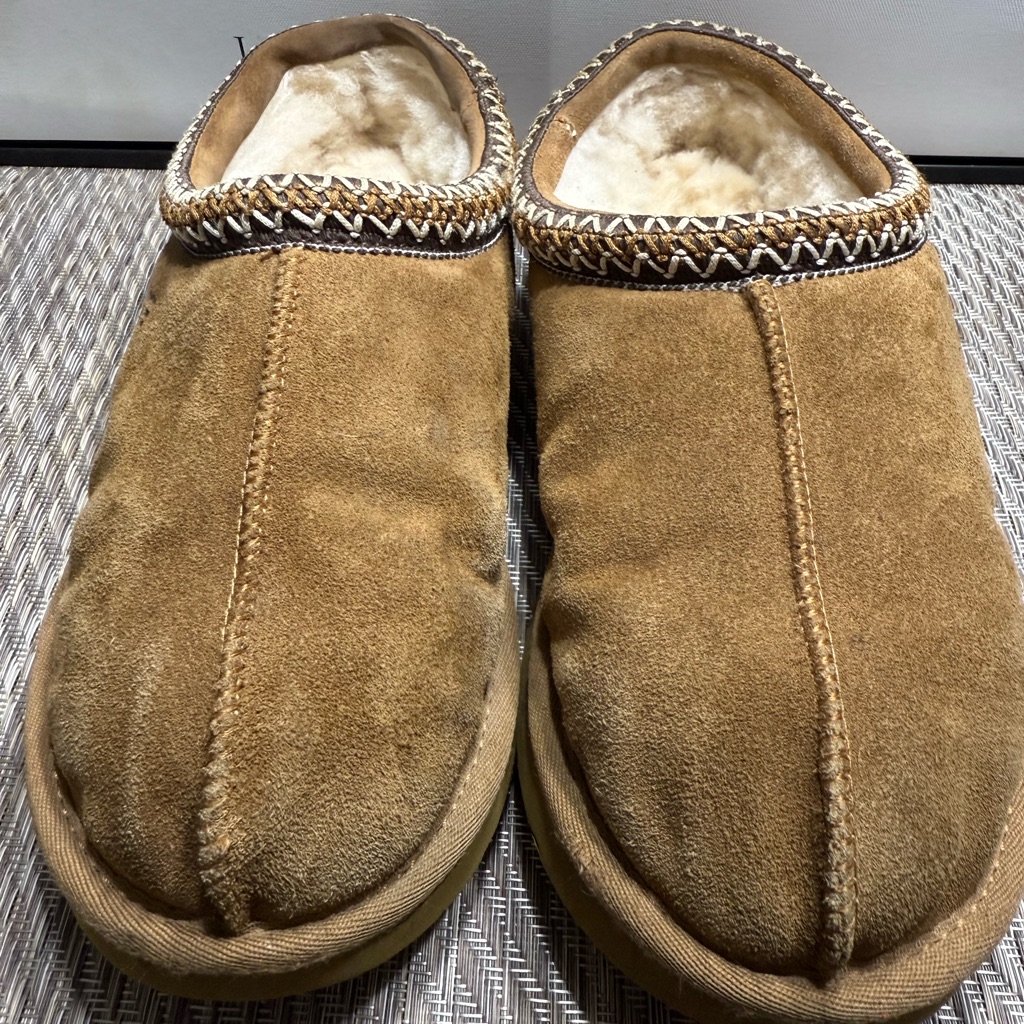 Ugg Men's Brown Suede Slip-Ons Box5